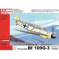 AZ Models AZ7607 1/72 Bf 109G-3 High Altitude Gustav Plastic Model Kit