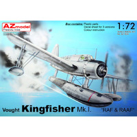 AZ Models AZ7635 1/72 Kingfisher Mk.I FAA & RAAF Float Plastic Model Kit