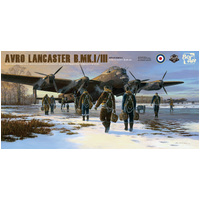 Border Model 1/32 Avro Lancaster B. MkI/III /w Full Interior Plastic Model Kit [BF010]