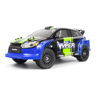 Blackzon Vyper RX 1/16 4WD Rally Car - Blue/Green