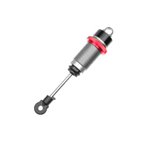 Team Corally - Shock Absorber - Ready Build - 600 Cps Silicone Oil - Short - 1 Pc