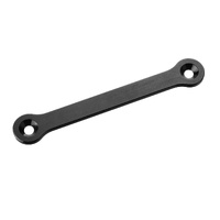 Team Corally - Steering Rack - Dual Stiffener - Aluminum 7075 - Black - 1 Pc