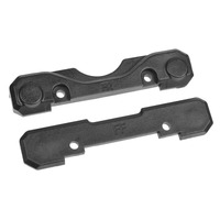 Team Corally - Suspension Arm Mount Covers - Front - Composite - 1 Set
