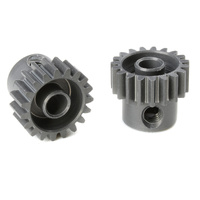 Team Corally - 48 DP Pinion - Short - Hard Anodised AL7075 - 19 Teeth - Shaft Dia. 3.17mm