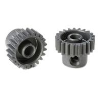 Team Corally - 48 DP Pinion - Short - Hard Anodised AL7075 - 22 Teeth - Shaft Dia. 3.17mm