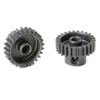 Team Corally - 48 DP Pinion - Short - Hard Anodised AL7075 - 25 Teeth - Shaft Dia. 3.17mm
