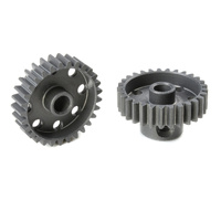 Team Corally - 48 DP Pinion - Short - Hard Anodised AL7075 - 29 Teeth - Shaft Dia. 3.17mm