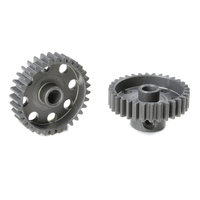 Team Corally - 48 DP Pinion - Short - Hard Anodised AL7075 - 32 Teeth - Shaft Dia. 3.17mm