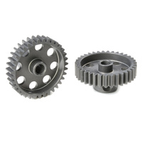 Team Corally - 48 DP Pinion - Short - Hard Anodised AL7075 - 35 Teeth - Shaft Dia. 3.17mm