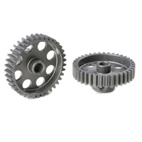 Team Corally - 48 DP Pinion - Short - Hard Anodised AL7075 - 37 Teeth - Shaft Dia. 3.17mm