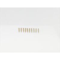 3 Hole Stanchion, Brass 10mm