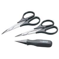 DUBRO 2331 BODY REAMER, SCISSORS (STRAIGHT) & SCISSORS (CURVED) (1 Ea /PKG)