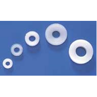 DUBRO 638 NO. 10 NYLON FLAT WASHER (8 PCS PER PACK)