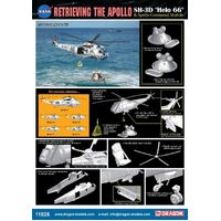 Dragon 11026 1/72 SH-3D "Helo 66" & Apollo Command Module "Retrieving Apollo" Plastic Model Kit