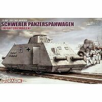 Dragon 6072 1/35 Schwerer Panzerspähwagen (Infanteriewagen) (s.SP) Plastic Model Kit