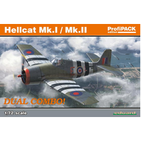 Eduard 7078 1/72 Hellcat Mk.I / Mk.II DUAL COMBO Plastic Model Kit
