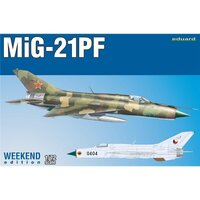 Eduard 1/72 MiG-21PF Weekend edition Plastic Model Kit