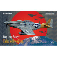 Eduard 11142 1/48 US WWII fighter P-51D, VERY LONG RANGE: Tales of Iwojima Limited edition