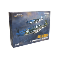 Eduard 1/48 Overlord: D-Day Mustangs / P-51B Mustang Dual Combo Plastic Model Kit