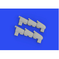 Eduard 1/72 Hurricane Mk.I exhaust stacks Brassin [672301]