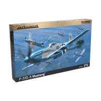 Eduard 1/72 P-51D-5 Mustang Plastic Model Kit