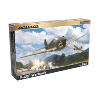 Eduard 1/48 P-40E Warhawk Plastic Model Kit