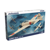 Eduard 1/48 A6M3 Zero Type 32 Plastic Model Kit