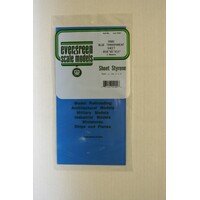 EVERGREEN 9902 15 X 30CM COLOURED STYRENE SHEET .010 (PACK OF 2)