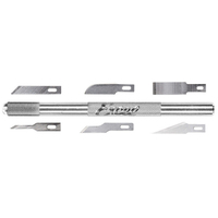 EXCEL 19064 EXCEL K1 HANDLE ONLY WITH 6PCS OF ASSORTED BLADES
