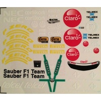 2013 Sauber C32 Decal Sheet - F1Pld032