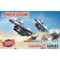 Freedom Models 162710 Egg F16C & F-16D USAF Block 50 (Includes 2 Kits) Plastic Model Kit