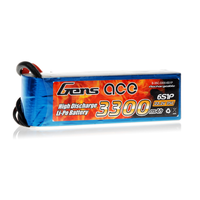 Gens Ace 3300mAh 35C 22.2V Soft Case Lipo Battery (EC5 Plug)