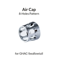 Gaahleri Airbrush 8-Holes Pattern Air Cap for GHAC-Swallowtail