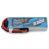 Gens Ace G-Tech Smart 4S LiPo Battery 45C (14.8V/3300mAh) w/Deans Connector