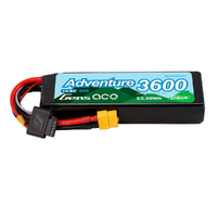 Gens ace 3600mAh 4S 60C 14.8V Adventure G-tech Lipo Battery with XT60 plug