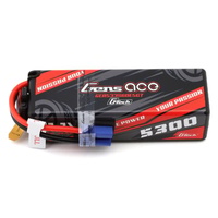 Gens Ace G-Tech Smart 3S LiPo Battery 60C (11.1V/5300mAh) w/EC5 Connector
