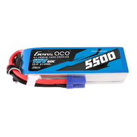 Gens Ace G-Tech Smart 3S LiPo Battery 60C (11.1V/5500mAh) w/EC5 Connector