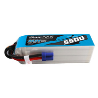 Gens Ace G-Tech Smart 6S LiPo Battery 60C (22.2V/5500mAh) w/EC5 Connector
