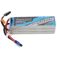 Gens Ace 6S 80C Sport G-Tech Stick LiPo Battery (22.2V/5600mAh) w/EC5 Connector