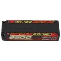 Gens Ace Redline 2.0 2S LCG LiHV Battery 140C (7.6V/6500mAh) w/5mm Bullets