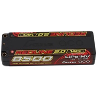 Gens Ace Redline 2.0 2S LiHV Battery 140C (7.6V/8500mAh) w/5mm Bullets