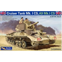 Gecko 1/35 Cruiser Tank Mk. I CS, A9Mk.I CS Plastic Model Kit