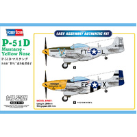 HobbyBoss 1/48 P-51D Mustang - Yellow Nose Plastic Model Kit [85808]