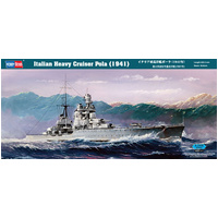 HobbyBoss 1/350 Italian Heavy Cruiser Pola (1941) Plastic Model Kit [86502]