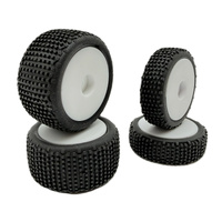 HobbyPlus HBP V-Blox Tire Set (White) (Speck-B)