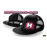HUDY TRUCKER CAP BLACK - HD286905