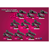 HUDY ALU CLAMP SERVO HORN - FUTABA - 25T - HD293409