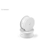 Hudy 1/10 Off-Road Wheel - 4Wd  Front  White (2)