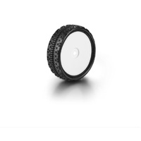 HUDY 1/10 2WD Front Pre-Glued Off-Road Buggy Tyres – Astro 101A Medium (2pcs)
