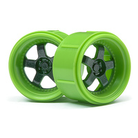 HPI Work Meister S1 Wheel Green (Micro RS4/4Pcs) [112817]